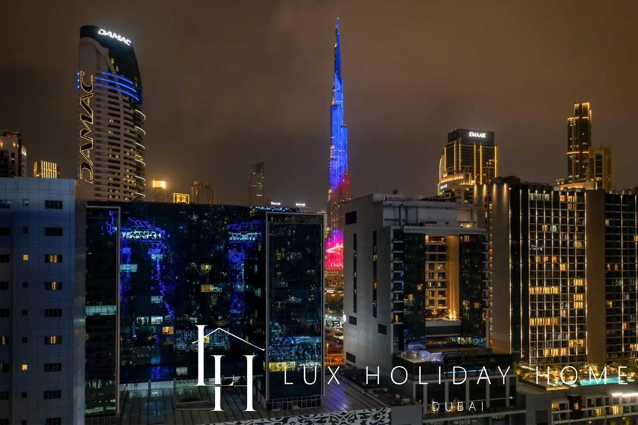 Apartment Lux The Majestine Burj Khalifa View Studio Dubai United Arab Emirates